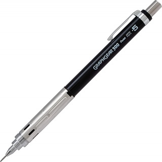 Карандаш автомат. профессион. Graphgear 300 чёрный корпус 0,5 мм. PG315-АX

